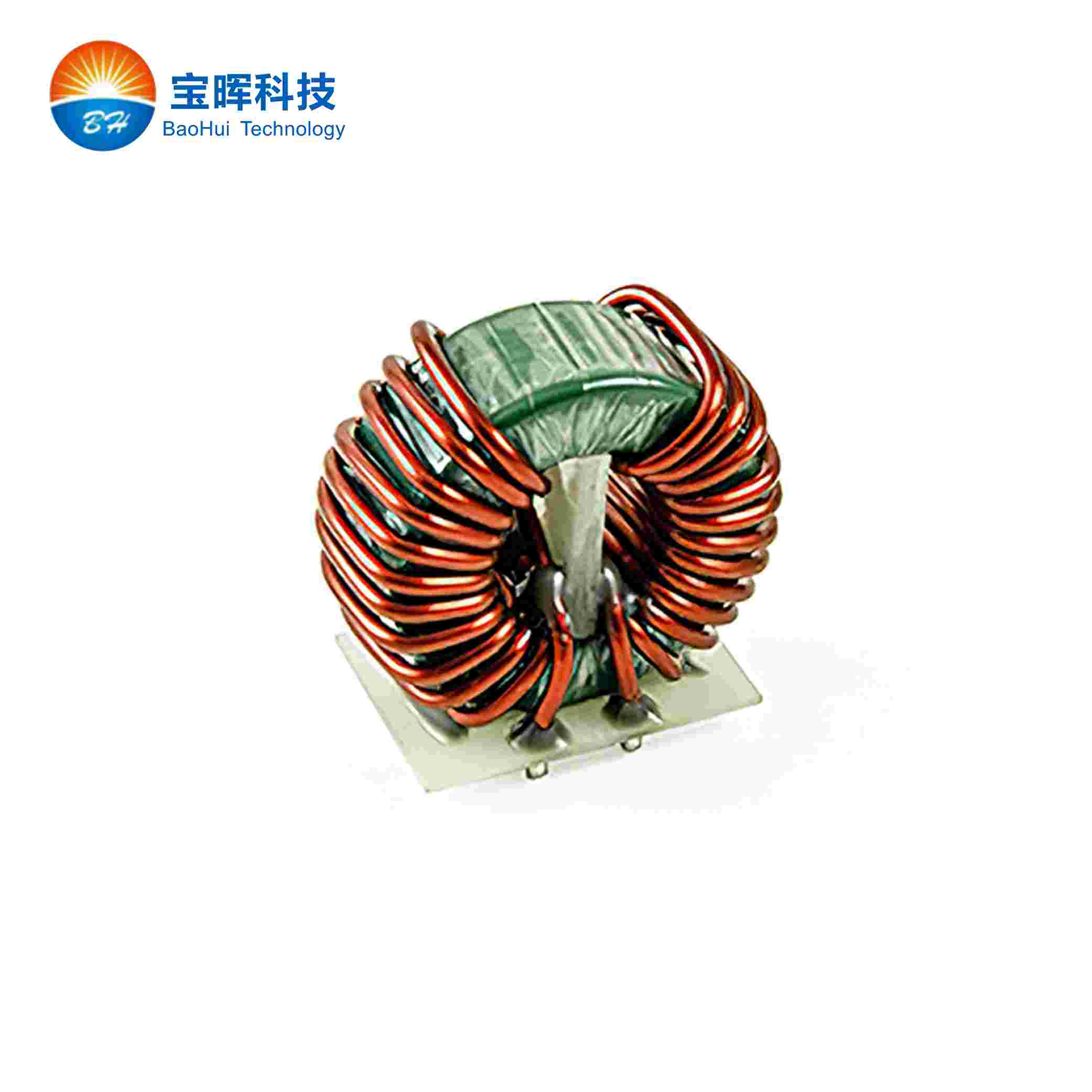 Vertical Nanocrystalline Alloy Core Common Mode HF Power Inductors